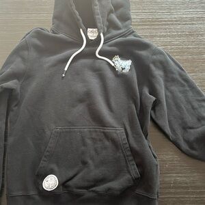 Black Goat Hoodie Men’s Small